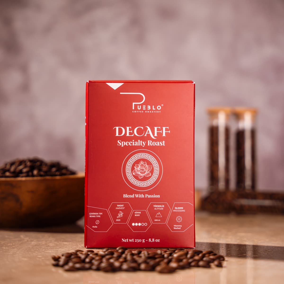 Kolombiya Sugarcane Decaf