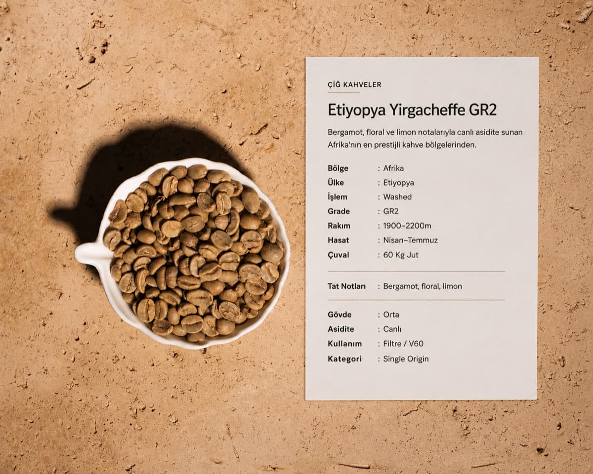 Etiyopya Yirgacheffe GR2